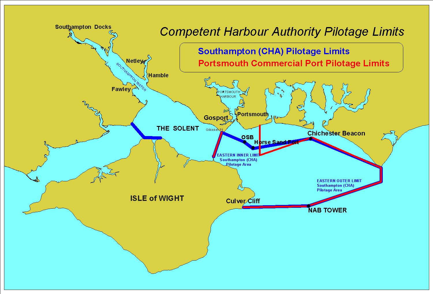 Port Maps Southampton Vts Abp Southampton